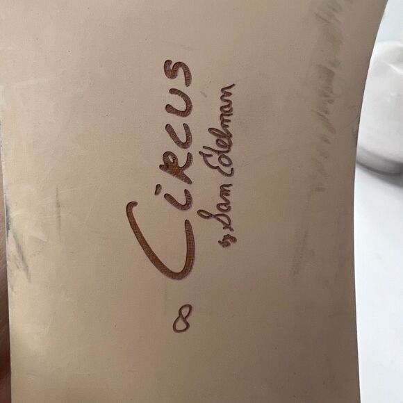 Circus By Sam Edelman Golda Glitter White Platform Ankle Strap Women's US 8 - Picture 10 of 10